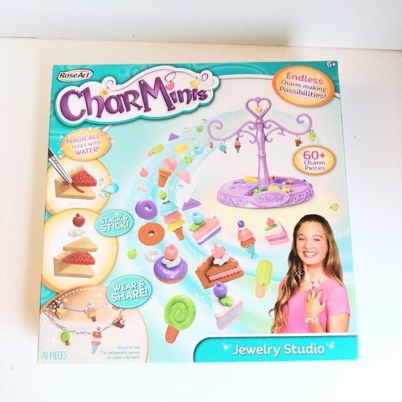 Rose Art Charminis Endless Charm Making Possibilities 60+ Charm Pieces - Picture 1 of 7